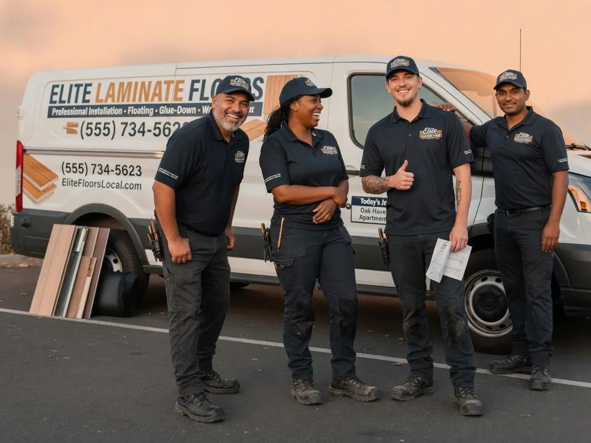 Laminate flooring installation company in Hensley, AR